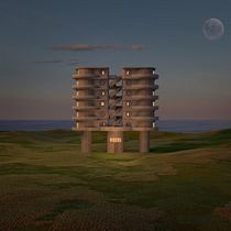 Mi proyecto del curso: Diseño y modelado 3D de paisajes surrealistas. 3D, 3D Design, and 3D Modeling project by Mauricio Cavalla Rosales - 03.06.2025