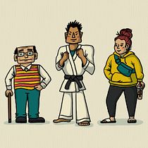 Character Design Final Project. Design de personagens, Desenho, Desenho anatômico e Ilustração tradicional projeto de danni.greenlee - 06.03.2025