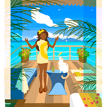 Dessin numérique narratif et coloré sur Clip Studio Paint. Digital Illustration, Digital Painting, and Traditional illustration project by Angie M - 03.06.2025