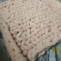 Manta tejida a mano . Accessor, Design, DIY, Fashion Design, Fiber Arts, and Knitting project by abg_gabrielagonzalez - 03.06.2025