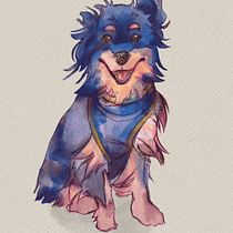 Koda. Un projet de Théorie des couleurs, B, e dessinée, Illustration traditionnelle , et Peinture de rukia1991 - 07.03.2025