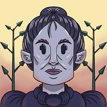 Illustration Elf Lady. Desenho digital, Ilustração tradicional e Ilustração digital projeto de Rene Rdgz - 11.03.2025