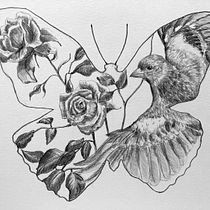 Artistic Naturalistic Drawing wtih Pencil. Artistic Drawing, Drawing, Naturalistic Illustration, and Pencil Drawing project by horsenettle - 03.15.2025