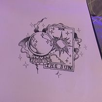 X. Tattoo Design, Traditional illustration, and Botanical Illustration project by codyhew77 - 03.16.2025