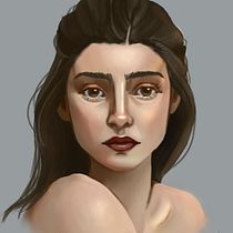 Digital Portrait of a Woman. Un progetto di Pittura e Pittura digitale di Sarah Murphy - 19.03.2025