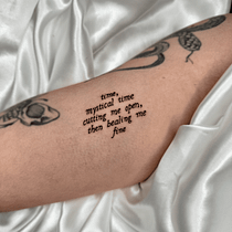 Frase del alma. Un progetto di Design di tatuaggi di Luis Gustavo Reyes Franco - 19.03.2025
