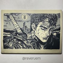 Guts from "Berserk". Tattoo Design project by reveruem - 03.23.2025