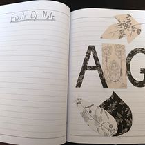 Creative Journal. Un progetto di Disegno, H, lettering, Lettering, Illustrazione tradizionale, Artigianato, Business, Creatività, DIY, Belle arti, Management, produttività, Mindfulness, Sketchbook e Bozzetti di Isabel Pita - 24.03.2025