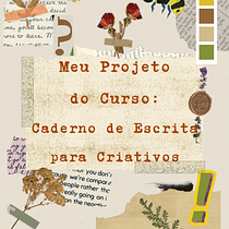 Meu Projeto do Curso: Caderno de Escrita para Criativos. Un projet de Écriture créative, Créativité, Gestion et productivité , et Carnet de croquis de Aurea Lilium - 25.03.2025