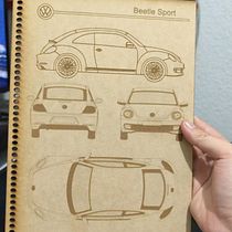Libretas MDF personalizadas. Projekt z dziedziny Doradztwo kreat, wne, Zarządzanie projektowaniem i Marketing użytkownika Derek Contreras Castañeda - 27.03.2025