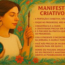 Manifesto Criativo. Business, Communication, and Creativit project by Érika - 04.04.2025