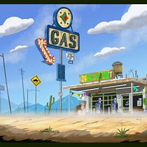 Digital Background Painting for Animation. Animation, Traditional illustration, Digital Illustration, and Digital Painting project by Noel Esperanza - 04.09.2025