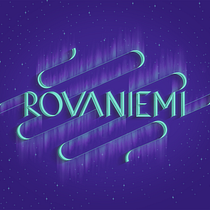 Rovaniemi e i suoi amici. Een project van Kalligrafie, Digitale belettering,  H, lettering y  Belettering van simone prezzolini - 09.04.2025
