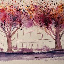 Cantos del bosque. Fine Arts, Painting, and Watercolor Painting project by JUANA MARTINEZ FERRER - 04.09.2025