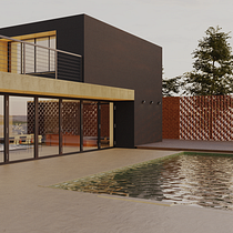 Entre sentidos. Un projet de Modélisation 3D, Architecture, ArchVIZ, Design d'intérieur , et Design d'espace de Paula Andrea Pérez - 12.04.2025