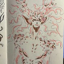 fantasy sketching. Criatividade, Desenho, Ilustração tradicional, e Sketchbook projeto de miareim2 - 19.04.2025