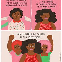 Black Power. Comic, Design, Design digital, Ilustração digital e Ilustração tradicional projeto de esthermartiins - 20.04.2025
