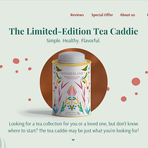 UX/UI Design for a Landing Page  Ein Projekt aus dem Bereich Cop, writing, Informationsdesign, Stor, telling und UX / UI von najumaju03 - 22.04.2025
