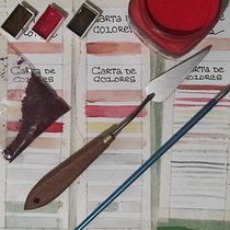 Mi proyecto del curso: Elaboración de acuarelas artesanales. Fine Arts, Painting, Watercolor Painting, Arts, Crafts, DIY, and Color Theor project by Daniel Pinchete Nebreda - 04.24.2025