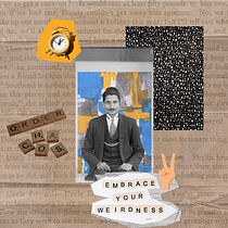 Oh man!. Collage, Digital Illustration, and Editorial Illustration project by Mariya Shkryaga - 05.01.2025