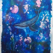 Mi proyecto del curso: Técnicas modernas de acuarela . Artes plásticas, Pintura, Ilustração tradicional, e Pintura em aquarela projeto de Carlos Adrián De La Paz Almaraz - 01.05.2025