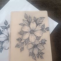 Puntillismo botánico . Tattoo Design, Traditional illustration, and Botanical Illustration project by Jessica Fernández Sánchez - 05.02.2025