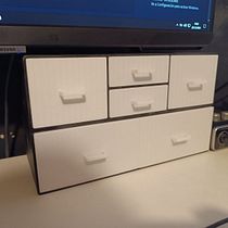 Cajonera de escritorio. 3D, 3D Design, Product Design, 3D Modeling & Industrial Design project by raul_marpa01 - 05.05.2025