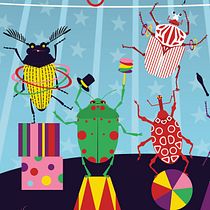 Circus of Colors. Character Design, Digital Illustration, Drawing, and Vector Illustration project by karina_smiller - 05.06.2025
