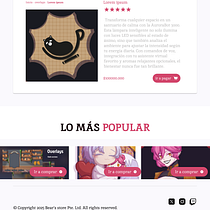Vtber shop. Un proyecto de Diseño digital, Diseño mobile, Diseño Web y UX / UI de Ximena Alejandra Duarte Chamorro - 07.05.2025