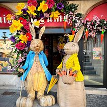 Lapins de Pâques . Arts, Crafts, Character Design, Fine Arts, and Sculpture project by Maud Javaux - 05.07.2025