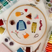 Textured Embroidery Ein Projekt aus dem Bereich Erweiterungsentwicklung, Farbenlehre, Design von Garderoben, H, werk, Stickerei, Weben und Textildesign von Nina Milk - 08.05.2025