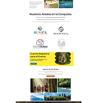 Triatlón Huasca. Un proyecto de Desarrollo Web, Diseño Web, Desarrollo No-Code							 y Diseño de producto digital de Mary Fuentes Calderón - 08.05.2025