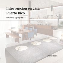 Intervención en casa Puerto Rico, Cancún. Un proyecto de Diseño de interiores, Arquitectura interior, Interiorismo y Diseño de espacios de scarlettmoram - 09.05.2025