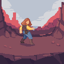 Aventuras en pixel. Un proyecto de Diseño de personajes, Videojuegos, Pixel art y Diseño de videojuegos de Alejandro Merlán Casal - 11.05.2025