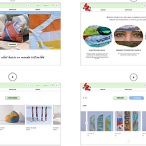 Diseño página web tienda de objetos diseñados con vela reciclada. UX / UI, and Web Design project by Carmen Rivas Machuca - 05.11.2025