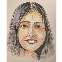 Portrait on ink. Fine Arts, Drawing, Pencil Drawing, Realistic Drawing, Figure Drawing, and Sketching project by y7dfcnx8rv - 05.11.2025