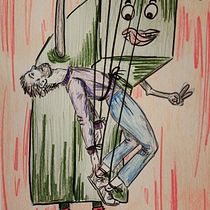 La boite à ficelles : Projet final . Drawing, Figure Drawing, Fine Arts, Sketchbook, and Sketching project by Roxanne Lacourcière - 05.12.2025