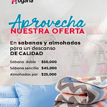 Ofertas de sabanas y almohadas . Un proyecto de Marketing, Marketing Digital, Marketing para Facebook, Instagram, Mobile marketing, Redes Sociales, Marketing para Instagram, Growth Marketing y SEM de danna_djpm - 12.05.2025