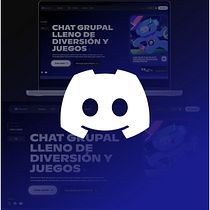 Discord Landing Page. Un proyecto de Diseño digital, Diseño de apps, Diseño mobile, UX / UI, Diseño Web y Diseño de producto digital de Anthony Chávez - 12.05.2025