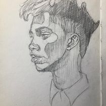 Sketching. Drawing, Portrait Drawing, Sketchbook, Sketching, and Fine Arts project by ahmedibra_17 - 05.14.2025