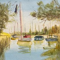 Final Project. Painting, and Watercolor Painting project by Charlotte Wenninger - 05.14.2025