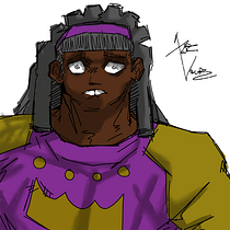 Fut King(Dede). Un proyecto de Dibujo artístico, Diseño de personajes, Dibujo, Narrativa, Bocetado, Stor y telling de Dino Areh - 14.05.2025