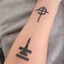 Mi primer tatuaje en piel . Tattoo Design project by javierirodz - 05.15.2025