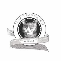 Final Project for Emblem Design Course--My First Badge!. Lettering digital, Design gráfico, e Lettering projeto de Tina Fraughton - 16.05.2025