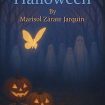 Noche en Halloween . Un proyecto de Escritura, Creatividad con niños, Ilustración infantil, Narrativa, Stor, telling, Escritura de ficción, Escritura creativa y Literatura infantil						 de Odilia Marisol Zárate Jarquín - 16.05.2025