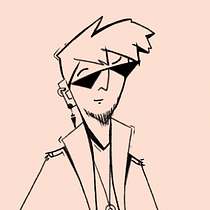 "estudiante de Letras que está harto de tomar café americano porque a él le gusta bailar cumbias en solitario y las micheladas con gomitas". Character Design, Drawing, Figure Drawing, and Traditional illustration project by Sandra Candelaria - 05.16.2025