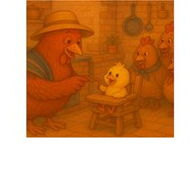 Etelvina, mamá gallina. Design de personagens, Ilustração infantil, Literatura infantil, Redação de conteúdo, Escrita criativa				, Desenho, Artes plásticas, Álbum ilustrado, e Escrita projeto de Luis Giovanni Quiceno - 16.05.2025