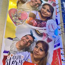 Scrapbook para Boda. Collage, Creativit, DIY, Bookbinding, Traditional illustration, Paper Craft, Sketchbook, and Painting project by ceci_jamis - 05.16.2025