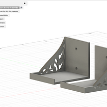 Soporte de Pared para Barra de Sonido Vizio – Diseño 3D en Fusion 360. 3D, 3D Design, Design de produtos, Modelagem 3D, e Design industrial projeto de Jose Uzcategui - 16.05.2025
