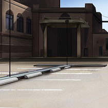 Digital Background Painting for Animation Ein Projekt aus dem Bereich Animation, Traditionelle Illustration, Digitale Illustration und Digitale Malerei von Sha-Lume' Nortje' - 20.05.2025